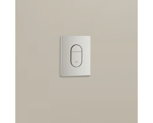 Plaque de commande Grohe pour chasse d''eau de toilette