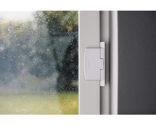 Fenstersicherung am Fensterrahmen