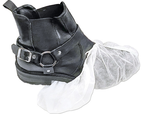 Botte avec couvre-chaussure