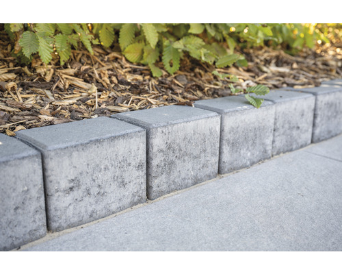 Rechteckpalisade iMount Corner grau 16,5 x 12 x 100 cm