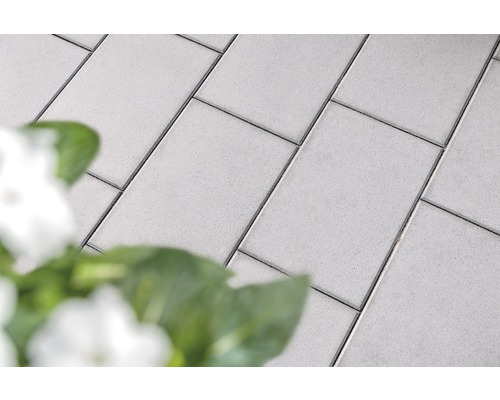 Dalle de terrasse béton iStone Basic gris-blanc 60 x 40 x 4 cm
