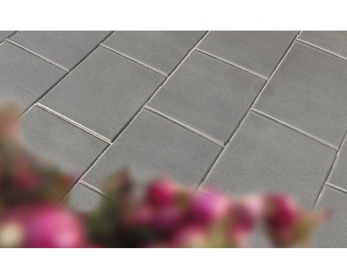 Beton Terrassenplatte iStone Basic schwarz-basalt 40 x 40 x 4 cm