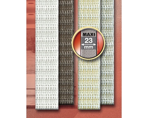 Protection visuelle textile d''une largeur de 23 millimètres