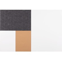 Tableau blanc sans cadre magnétique 148x98 cm