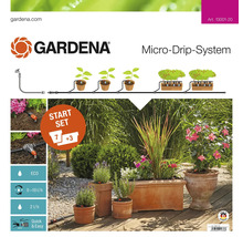 Kit d'arrosage GARDENA Micro-Drip kit de démarrage pots pour plantes taille M (pour jusqu'à 7 pots pour plantes ou 3 bacs à plantes)-thumb-0