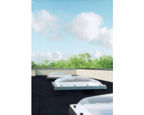 Dach mit mehreren Oberlichtern