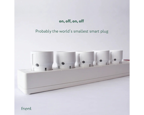 Multiprise avec cinq prises intelligentes