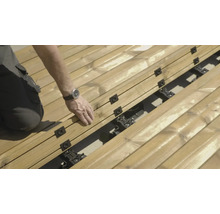 Terrassendiele Thermo Esche H-CLICK 21x118x2200mm