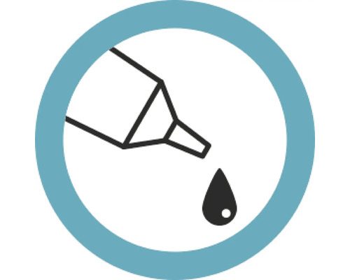 Symbole pour application goutte à goutte