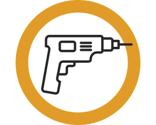 Symbole d''une perceuse