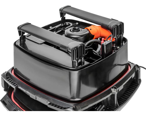 Elektrischer Bootsmotor mit Tragegriffen
