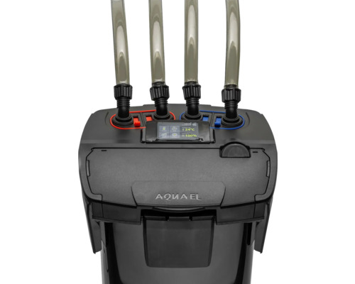 Aquarium Aussenfilter mit vier Schläuchen