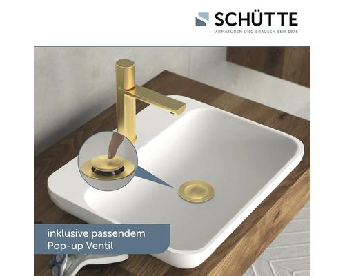 Lavabo avec robinet et bonde de fond automatique incluse