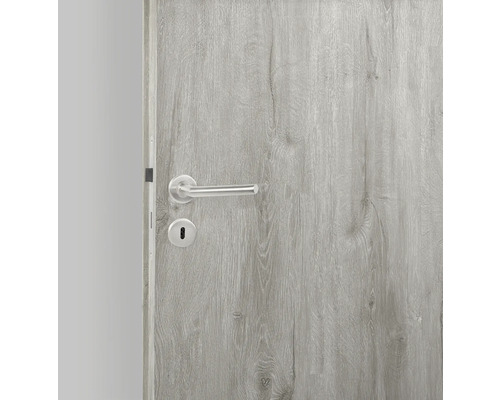 Zimmertür mit Türgriff und Schlüsselrosette