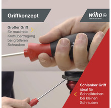 Schraubendreher Set Wiha SoftFinish gemischt 12-tlg.