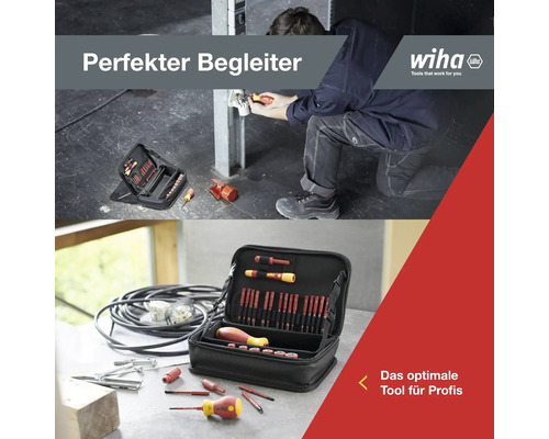 Wiha Werkzeugkoffer mit Schraubendrehern und Zubehör