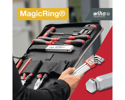 Wiha 96431 Sechskant-Schraubendreher – Präzisionsgriff, Kugelkopf, 1/8 Zoll X 60 Mm, Aus CRM-72 Stahl