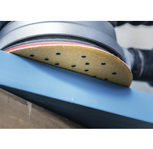 Feuille abrasive pour ponceuse excentrique Bosch, Ø225 mm, granulométrie 120, 19 trous, 25 pièces-thumb-3