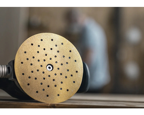 Schleifscheibe mit Löchern für Schleifarbeiten