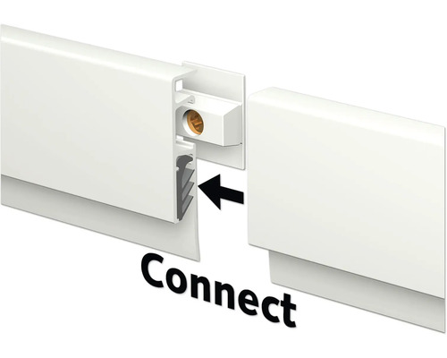 Verbindungsstück für Sockelleisten