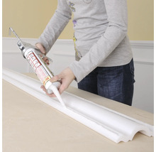 Profipack Deckenleiste B7, 10 x 1.5 m, 50 x 50 mm
