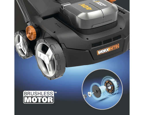 Tondeuse à gazon sans fil avec moteur sans balais