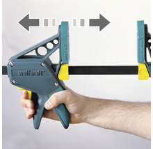 Serre-joint à une main Wolfcraft PRO 100-450 mm