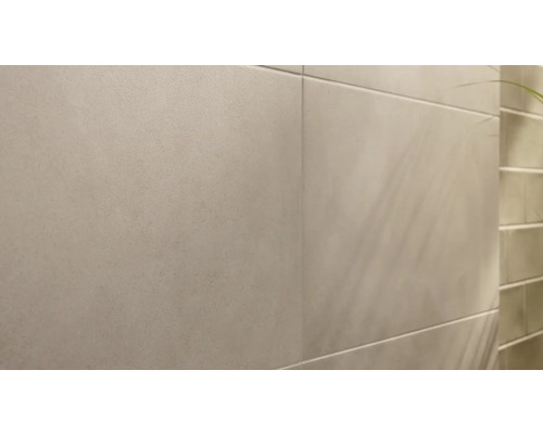 Carreaux muraux en céramique en détail