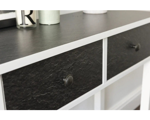 Kommode mit Schubladen und Steindekor