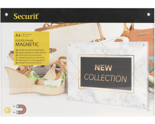 Securit Magnetischer Posterrahmen im Format A4