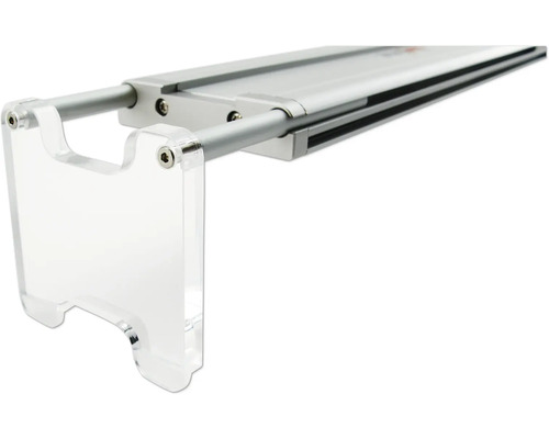 Aquariumleuchte mit transparenter Halterung