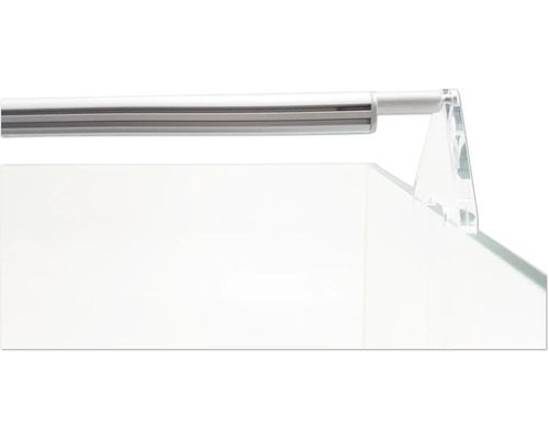 Detailansicht eines Aquariums mit Beleuchtung