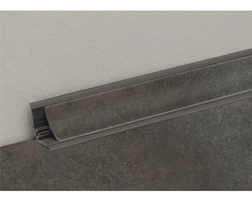 Plinthe en plastique pour montage mural sur carrelage