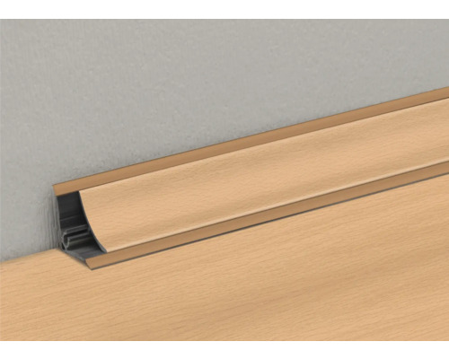 Plinthe avec décor bois pour l''aménagement intérieur