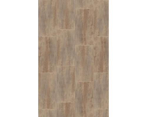 Verlegtes Feinsteinzeug in Holzoptik