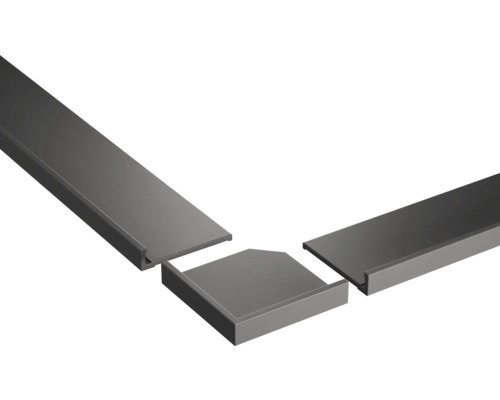 Goulotte d''installation avec pièce d''angle