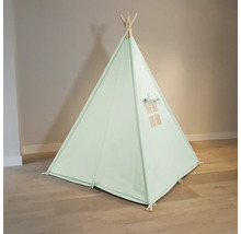 Tipi pour enfants en tissu avec fenêtre