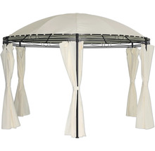 Pavillon de jardin avec rideaux