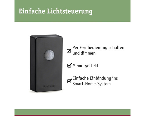 Système de commande d''éclairage Paulmann pour un contrôle facile de la lumière