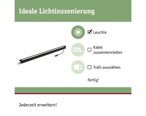 Lichtschiene zur Lichtinszenierung
