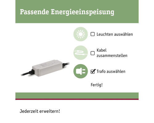 Alimentation électrique appropriée : Sélection des luminaires, assemblage des câbles, sélection du transformateur