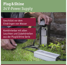 Transformateur Power Supply Plug & Shine Paulmann IP44 21W avec prise noir 230/24V-thumb-5