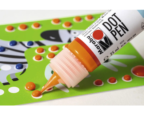 Marabu Dot Pen zum Gestalten von Motiven