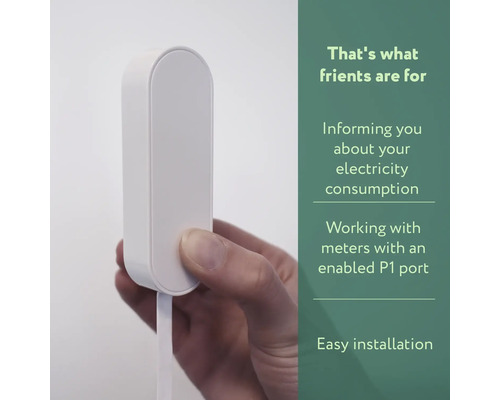 Capteur de compteur électrique dans la main, pour mesurer la consommation électrique.