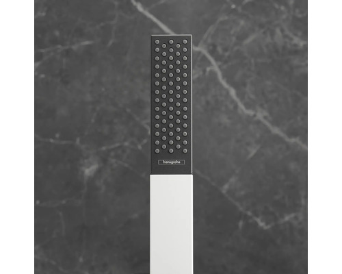 Hansgrohe Handbrause mit rechteckigem Brausekopf