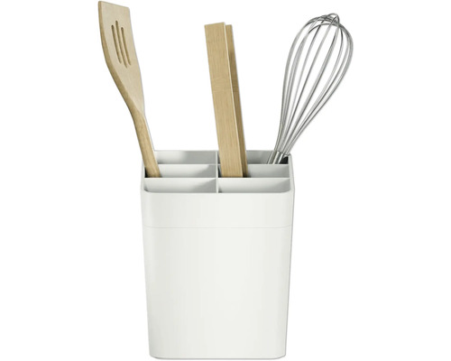 Support ustensiles de cuisine avec spatule, pince et fouet