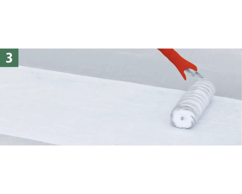 Peindre un mur avec un rouleau à peinture