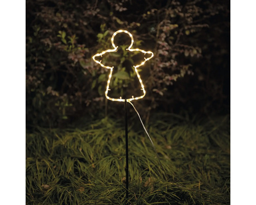 Figurine lumineuse LED ange pour l''extérieur