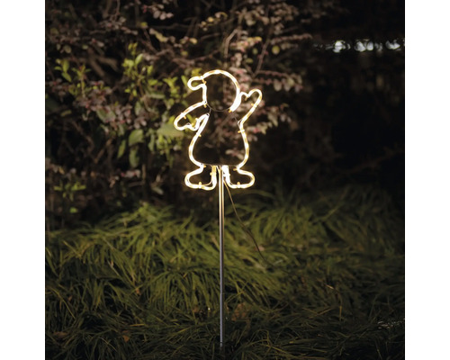 Figurine lumineuse enfant sur bâton pour l''extérieur