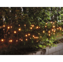 Lichterkette mit warmweissem Licht zur Dekoration im Aussenbereich